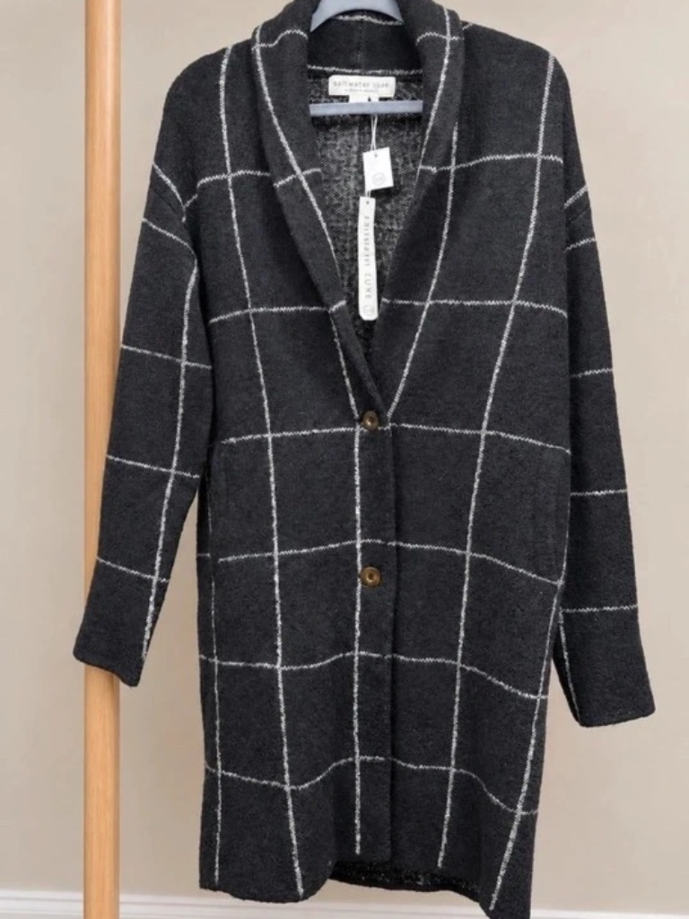 Saltwater Luxe┆S┆Desreen Long Sleeve Sweater ┆Black┆256